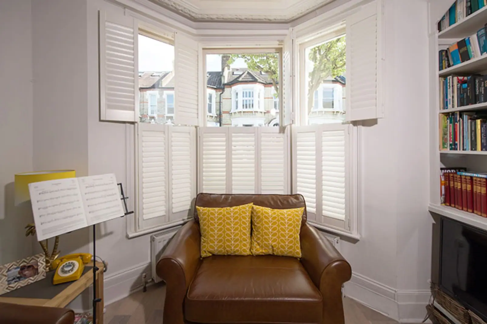 tier-on-tier diy shutters